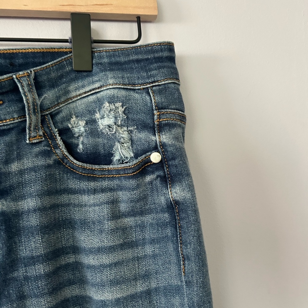 Judy Blue High Waste Slim Fit Jeans, EUC, Size 5/27 - US Size 4 - Picture 9 of 15